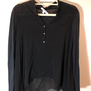 Elizabeth and James Black Blouse!